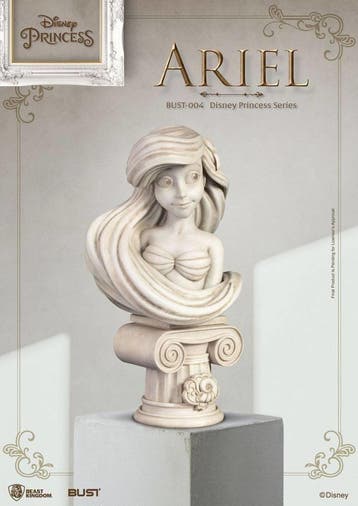 Disney Princess Series PVC Bust Ariel 15 cm, Verzamelen, Ophalen of Verzenden, Nieuw