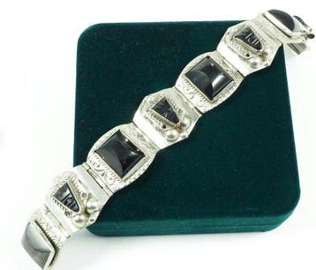 Armband - Mexico sterlingsilveren armband (Zonder