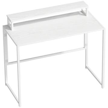 Opklapbare Computertafel Met Monitorbeugel Voor Studeerkamer, Verzenden, Nieuw