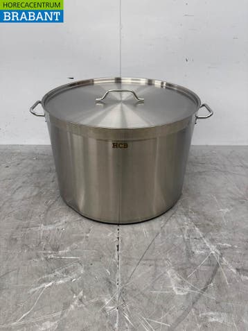 RVS Soeppan Kookpan Pan Inductie 60 x 40 cm 113 liter Horeca, Ophalen of Verzenden, Nieuw zonder verpakking