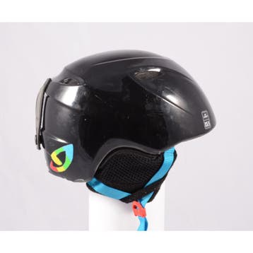 49 50 51 52 skihelm/snowboardhelm GIRO SLINGSHOT, Black, ver, Verzenden, Gebruikt