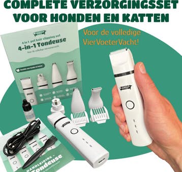 Mister Mill Mini Tondeuse 4 in 1 - Elektrische Nagelvijl, Caravans en Kamperen, Tenten, Ophalen of Verzenden, Zo goed als nieuw