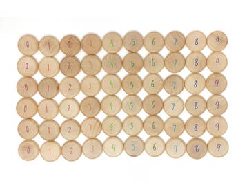 Grapat houten telmunten educatief s van €35,99 voor €32,39, Kinderen en Baby's, Speelgoed | Overig, Ophalen of Verzenden, Nieuw