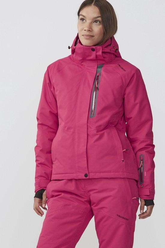 Tenson Ran - 38 - Dames Ski jas - Cerise, Kleding | Dames, Jassen | Winter, Verzenden