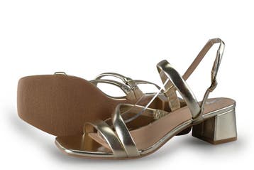 Graceland Sandalen in maat 41 Goud, Overige kleuren, Verzenden, Sandalen of Muiltjes, Zo goed als nieuw