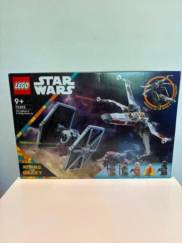 Lego Set - 75393 - Star Wars - TIE Fighter & X-Wing Mash-up, Kinderen en Baby's, Speelgoed | Duplo en Lego, Nieuw
