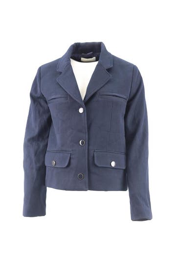 Msch Copenhagen Blazer in maat M Blauw, Msch Copenhagen, Verzenden, Gedragen, Blauw