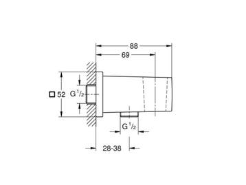 GROHE 40982000 - Inbouw prullenbak - 2 afvalbakken (1x29L en, Huis en Inrichting, Verzenden, Nieuw