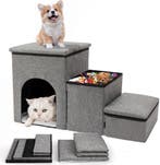 Hondentrap 3 Treden Opbergruimte | Retourdeal 29% Korting, Ophalen of Verzenden, Nieuw