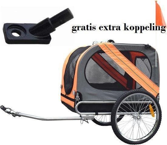hondenfietskar - Duvo Pet Trailer 2 tot 40kg, Dieren en Toebehoren, Honden-accessoires, Nieuw, Ophalen of Verzenden