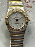 Omega - Constellation Manhattan Lady’s Diamonds Bezel Mother, Nieuw