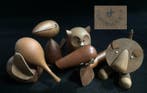 Set van 5 / SENSHUKAI / Royal Pet / Japanse vintage houten