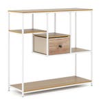 LIVSK Console Tafel met Opbergruimte - Achter Bank - Lade en, Verzenden