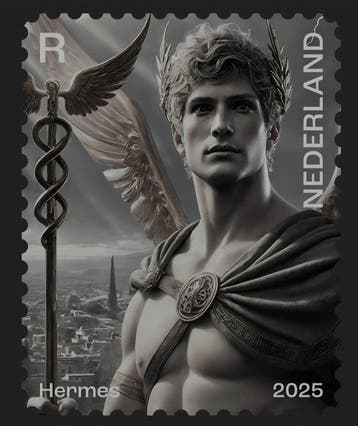 Nederland 2022/2025 - Unieke starters pack crypto stamps, Gestempeld