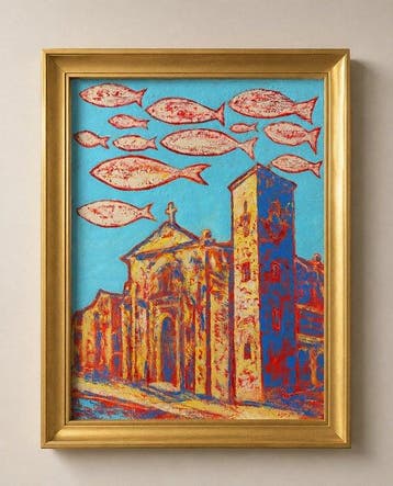 Denis Kuvayev (1971) - Goldfish on the sky