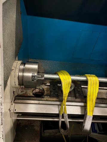 Draaibank Jesco Jaguar ENC 1500, Ophalen