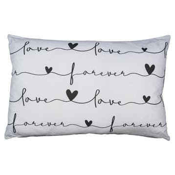 hartje kussen forever love 40x60cm*, Verzenden, Nieuw