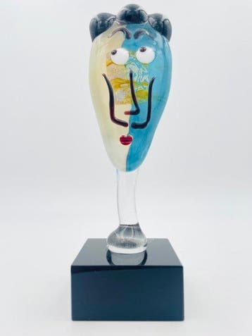 Guidotti - sculptuur, Salvador Dalì - 13.5 cm - Murano-glas