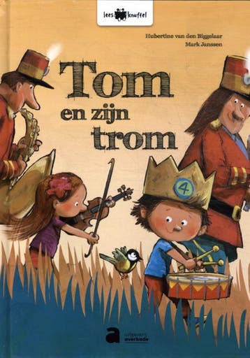 Tom en zijn trom / Leesknuffel - Hubertine van den Biggelaar, Verzenden, Zo goed als nieuw, Hubertine van den Biggelaar