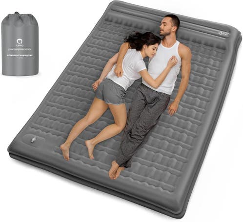 Relefree Camping Mat, Opblaasbare Slaapmat Met Een Luchtpomp Zeer Handig Om Op Te Blazen Ultralicht Campingmatras 192 60 6 Cm Met Een Kussen Zeer Geschikt Kamperen Wandelen Backpacken