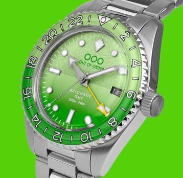 Out of Order - MIDORI AUTOMATIC GMT - ULTRA DISTRESSED -, Sieraden, Tassen en Uiterlijk, Horloges | Heren, Nieuw