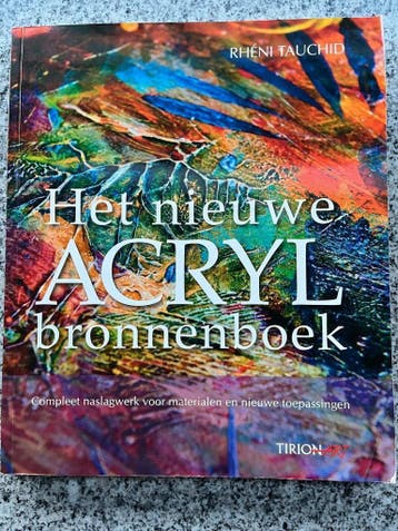 Het nieuwe acryl bronnenboek, Boeken, Hobby en Vrije tijd, Gelezen, Verzenden, Tekenen en Schilderen, Rhéni Tauchid