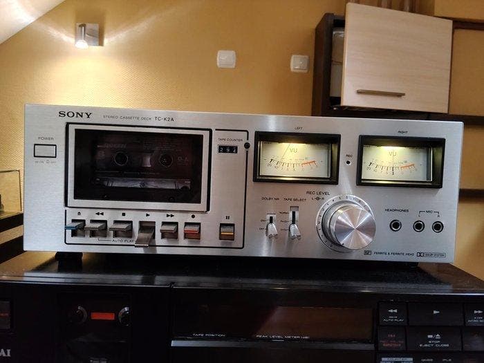 Sony - TC-K2A Audiocassette deck, Audio, Tv en Foto, Radio's