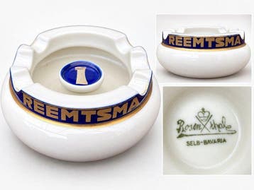 Rosenthal - Asbak - Reemtsma – cendrier publicitaire -