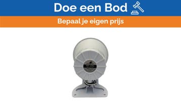 Bieden: Monacor 15W/8 Ohm 600-7000Hz Humidity Proof Horn Sp, Ophalen of Verzenden, Nieuw, Kabel of Apparatuur