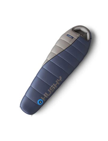 Husky mummyslaapzak Ember 2024 -15°C - 220 cm - Blauw met.., Caravans en Kamperen, Verzenden, Nieuw