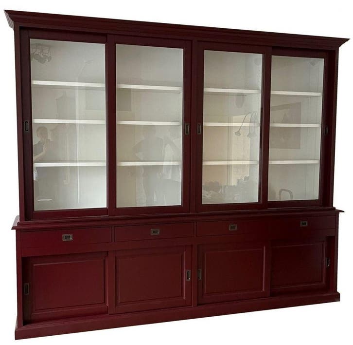 Buffetkast wijnrood Born 300 x 240cm, Huis en Inrichting, Kasten | Buffetkasten, Ophalen of Verzenden