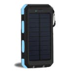 Solar Charger 20.000mAh met Zaklamp - Externe Powerbank, Telecommunicatie, Powerbanks, Verzenden, Nieuw, Stuff Certified®
