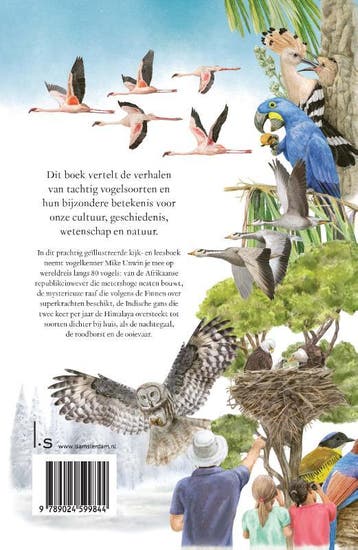 Een reis om de wereld in 80 vogels 9789024599844 Mike Unwin, Verzenden, Zo goed als nieuw, Mike Unwin