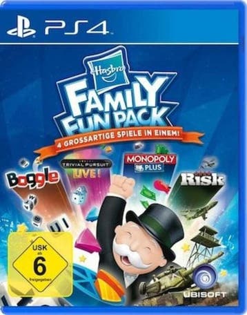 Hasbro Family Fun Pack (PS4 Games), Ophalen of Verzenden, Zo goed als nieuw
