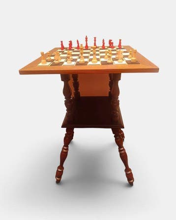 Schaakspel - Hout