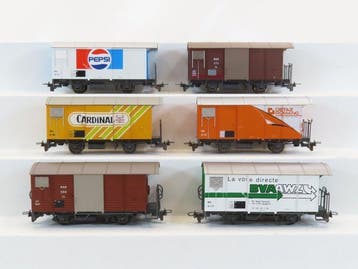 Bemo H0m - o.a. 2273/2274 313/2273 303 - Modeltrein, Nieuw