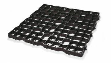 (TIP) Grastegel zwart ECCOdal 80 x 80 x 4 cm, Verzenden, Nieuw