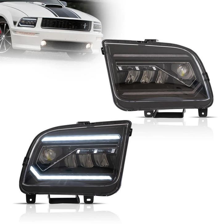koplampen Mustang Full LED, Auto-onderdelen, Verlichting, Nieuw, 3 maanden garantie, Ford, Ophalen of Verzenden