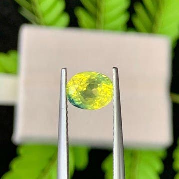 Zonder minimumprijs - 1 pcs Geel Saffier - 1.43 ct -, Sieraden, Tassen en Uiterlijk, Nieuw