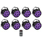Ibiza Light 8x 36W RGB LED PAR Spots 3-in-1 Wash Effect DMX, Verzenden, Nieuw, Overige typen
