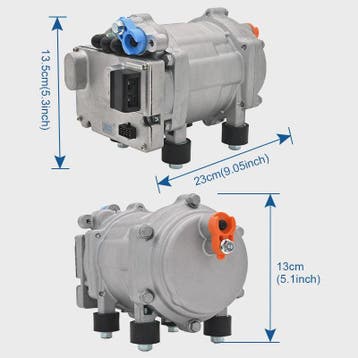 Universele 12V/24V Elektrische Airco & Verwarming Unit met C, Auto-onderdelen, Verzenden, Nieuw
