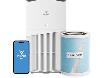 Vibrix PureFlow70 - Luchtreiniger - 468m³/u - HEPA +, Verzenden, Zo goed als nieuw