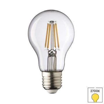 E27 LED lamp | Filament | 4 watt | 2700K warm wit, 30 tot 60 watt, Led-lamp, Verzenden, Nieuw