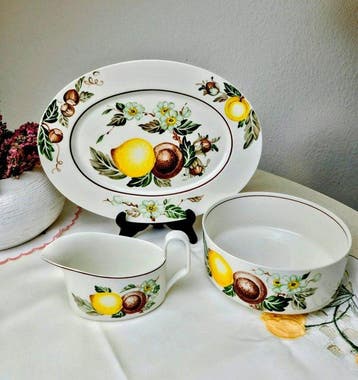 Villeroy & Boch - „Bali“ - 3-teiliges Servierset - Platte