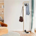 L-Vormige Vrijstaande Kapstok –Stevige Basis en Grote Capaci, Huis en Inrichting, Woonaccessoires | Kapstokken, Verzenden, Nieuw