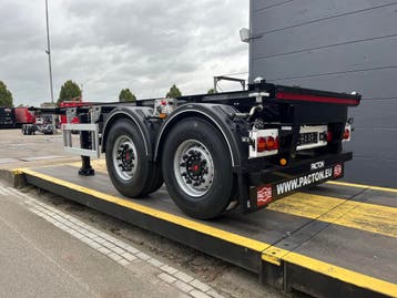 Pacton 20ft. containerchassis | Geschoopeerd, Aanhangers en Opleggers