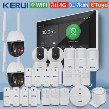KERUI G70 Tuya Smart Home Alarm Systeem met 7-inch Touchscre, Verzenden, Nieuw