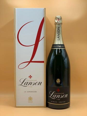 Lanson, Le Black Création - Champagne Brut - 1 Dubbele, Nieuw