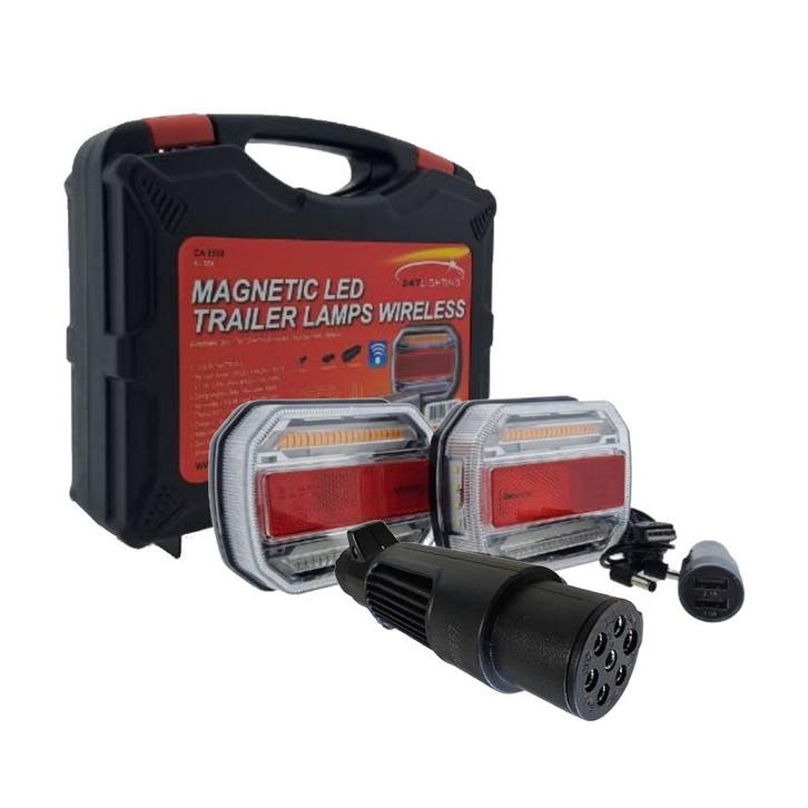 LED Achterlichten Set Draadloos 24V | 7P Trailer Plug, Auto-onderdelen, Verlichting, Nieuw, Ophalen of Verzenden