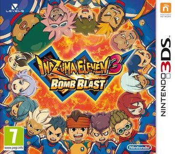 3DS Inazuma Eleven 3: Bomb Blast, Spelcomputers en Games, Verzenden, Zo goed als nieuw